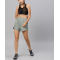Wholesale women grey solid sports wear running jogger shorts