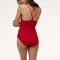 Custom Womens Activewear Bpdysuits Red Sexy One Pieces Swimsuits