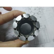 Precision Complex Round EDM Spare Parts for Automobile Connector Moulds