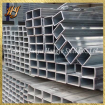 galvanized hollow section / galvanized square steel pipe
