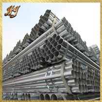 Durable zinc layer Pre Galvanised iron pipe for  Liquid Delivery