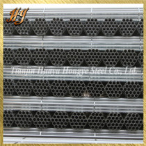 Hot dipped Q235 Pre Galvanized round steel pipe