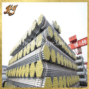High Quality MS Pre Galvanized Steel Pipes With Competitive