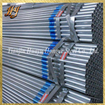 ASTM A53 Hot deep galvanized tube with PVC cap