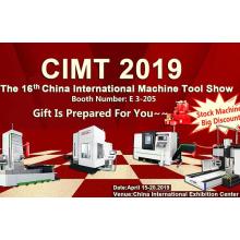 CIMT2019 will be held at the China International Exhibition Center in Beijing from April 15th to 20th, 2019.