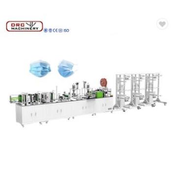 Automatic Flat Mask 1 in 1 production line Medical Mask Machine