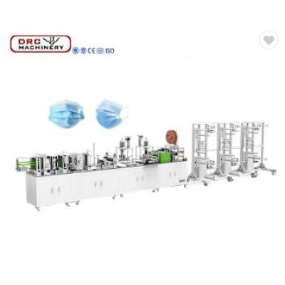 Automatic Flat Mask 1 in 1 production line Medical Mask Machine