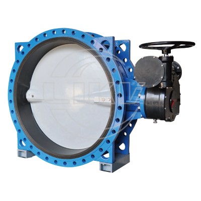 Flanged concentric butterfly valve