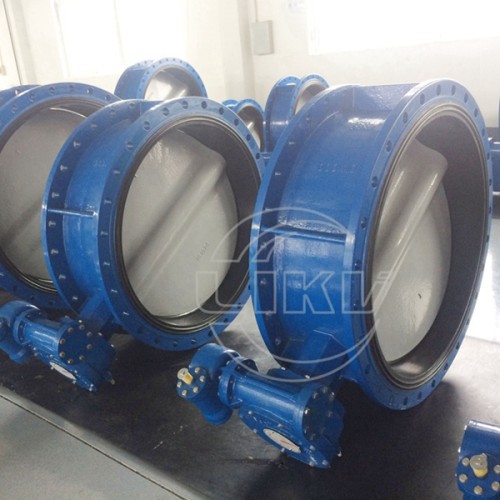 Electric Flanged concentric butterfly valve