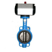 pneumatic actuated Wafer butterfly valve