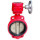 fire control signal butterfly valve