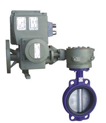 electric desulfurization butterfly valve