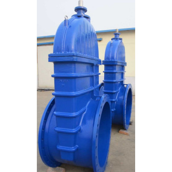 large size  resilient seat gate valve