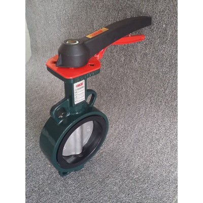 Wafer Type  Butterfly Valve With Handle