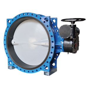 resilient seated concentric flanged butterfly valve