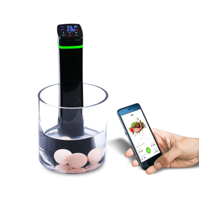 Slow cooker immersion circulator sous vide at home cooker with WiFi