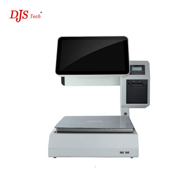 Wholesale and Customized 15.6-inch J1900 2GB Rom 64G SSD Win10 Capacitive Touch Dual Screen Pos System with Wifi POS Payment Terminal