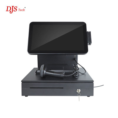 15.6inch pos tablet cash register pos system for sale for retail store and small business with printer,scanner,cash box