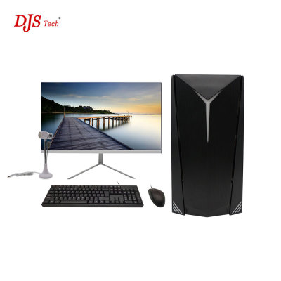 DJS TECH high performance tower computer (Intel I3 4150 (3M Cache, 3.5GHz, 4GB_DDR4 Ram, 128GB_SSD + 500GB_HDD, HDMI, WIFI, 21.5-inch display) Win 10