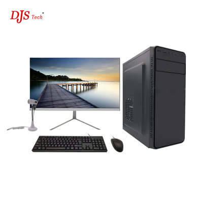 The high quality price of desktop computer is sold in China commercial computer core i3 (keyboard mouse, USB camera, win10, black)