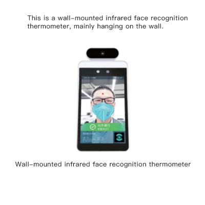 8 Inch Ai Face Recognition Thermometer System Device Electronic Access Control Infrared Temperature Measurement Camera1 Buyer