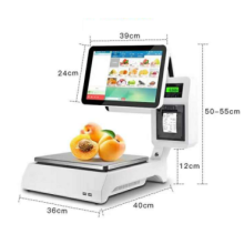 The all in one POS is a collection of weighing and cashier prints