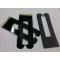 Black non-halogen flame retardant polycarbonate films V0 grade PC film