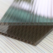 What kind of material is used for pc hollow sheet ? What are the advantages?