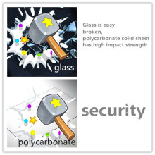 More and more polycarbonate plates are replacing glass