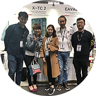 Joecig attended the exhibition in Japan.