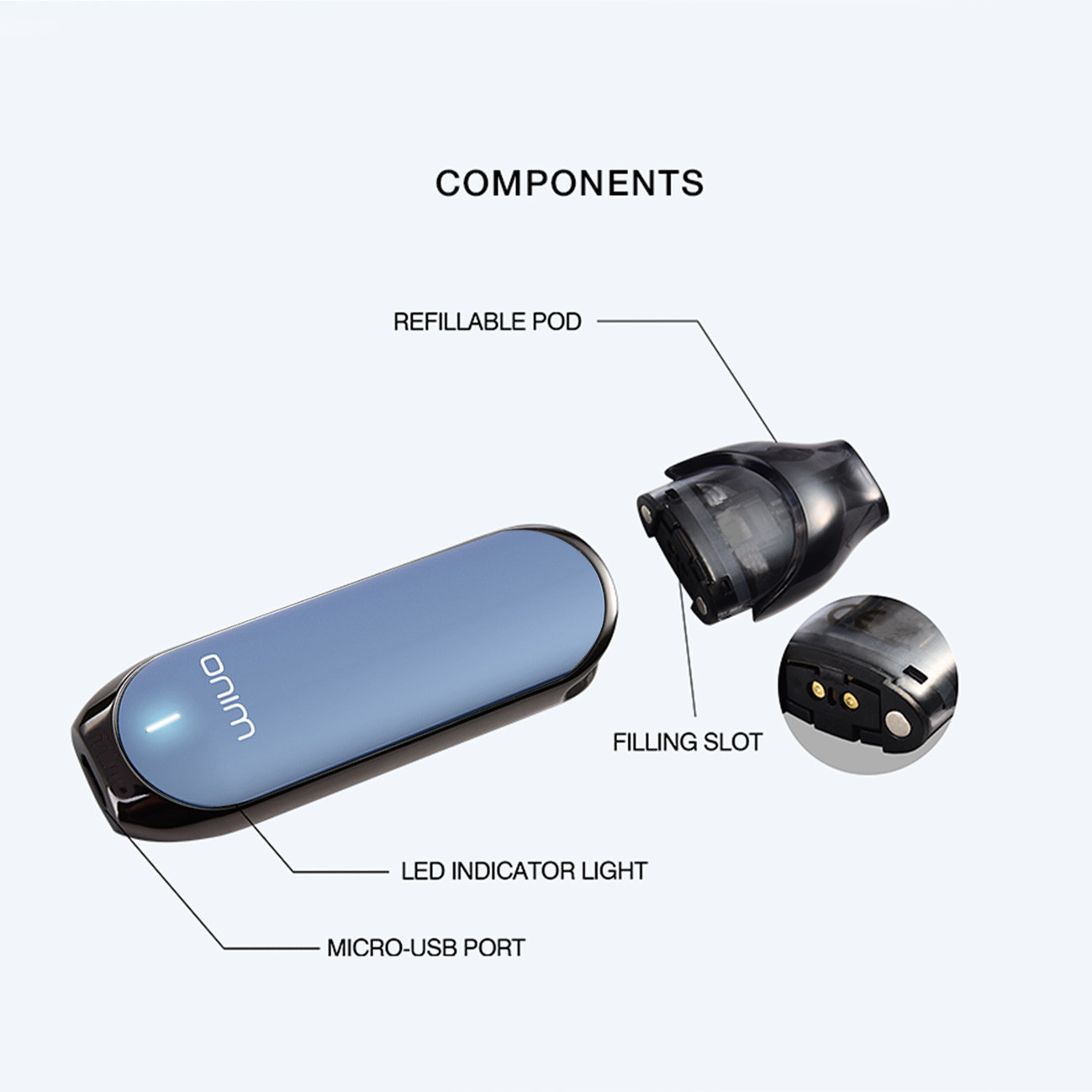 Vape Battery kit Mino Vaporizer Pen New Invention Electric Cigarette Free Vape S starter Kit Sample