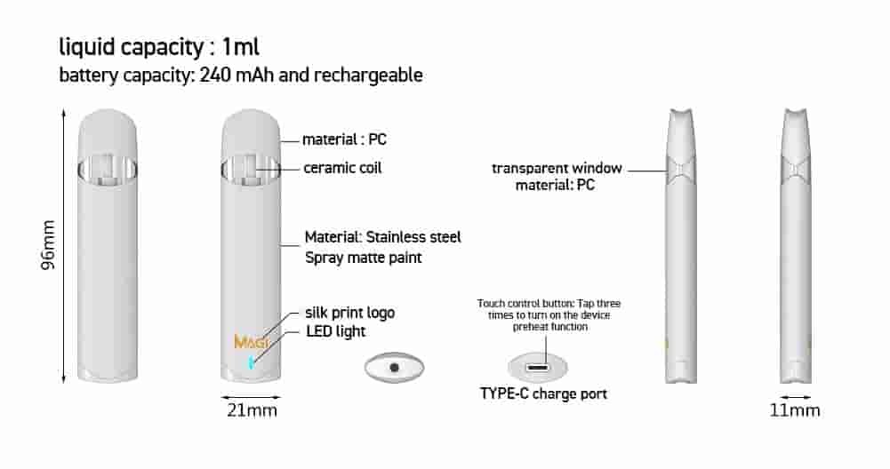 Joecig E Liquid Customer OEM 1200 Puffs Electronic Cigarette E Cig Vape Hot sell USA