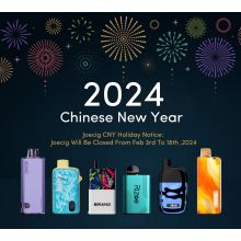 Joecig CNY Holiday Notice: Joecig Will Be Closed From Feb 3rd To 18th ,2024