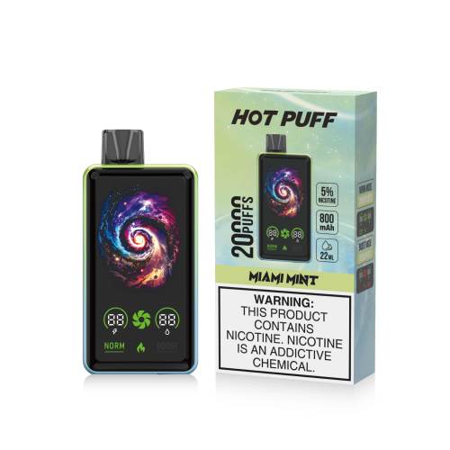 Hot puff  20000  disposable vape with Big screen