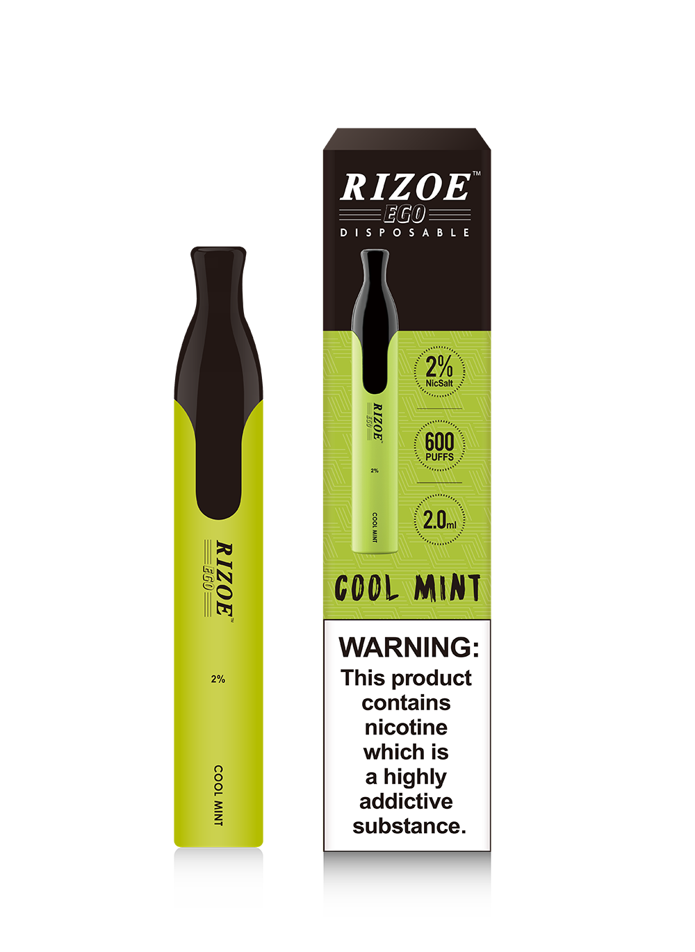 600 Puffs ecigarettes 2 0Nicotine Box Vape Disposable E Cigarette