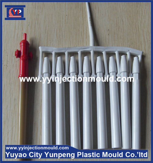 Plastic pen barrel empty barrel /promotion plastic ball pen from injection plastic mould factory (from Tea)
