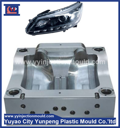 LED lighted car head lamp plastic mould factory