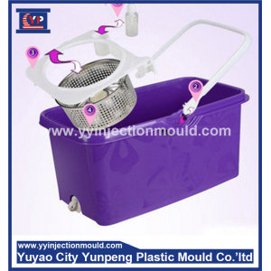 Guaranteed Quality Injection Plastic Mop Bucket Mold