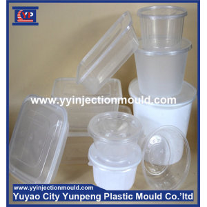 4 Cavities Round Thin Wall Box Mold/Mould (from Tea)