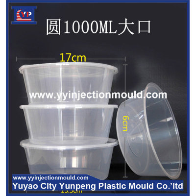 Thin wall injection plastic mould plastic box moluld plastic injection mould (from Tea)