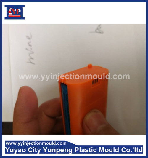 Black High Precision Custom Plastic Electronic Parts mold For Battery (Amy)
