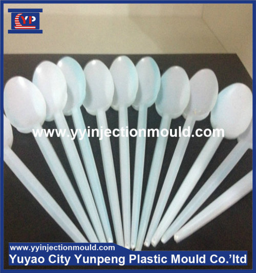 disposable dishware plastic table spoon mould,PP spoon production line (from Tea)