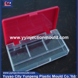Plastic injection mould to make portable powder box (from Tea)