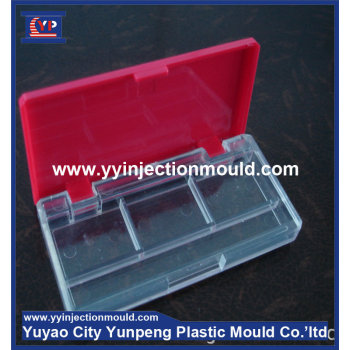 Plastic injection mould to make portable powder box (from Tea)