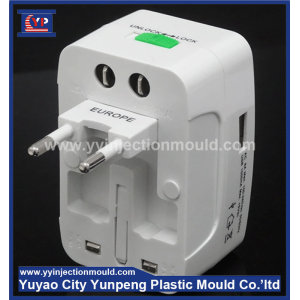 OEM usb adaptor custom new brand usb adaptor plastic cover mould(with video)