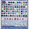 High precision button mould, custom clothes button molding, plastic button products  (From Cherry)