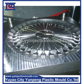 Zhejiang Ningbo plastic injection spoon /fork/knife tableware mould supplier (Amy)
