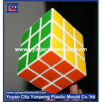 Hot Selling Fashion Colorful plastic Magic Cubes/ plastic injection mould (from Tea)