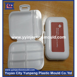 Custom EU standard plastic pill box injection mold manufacturer (from Tea)