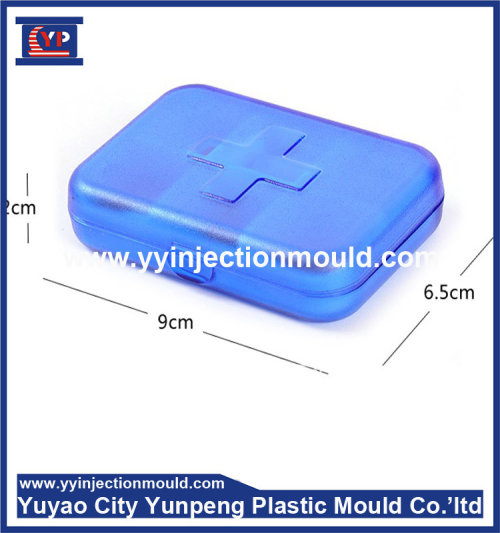 Factory price and professional 7 days color pill box plastic mold (from Tea)